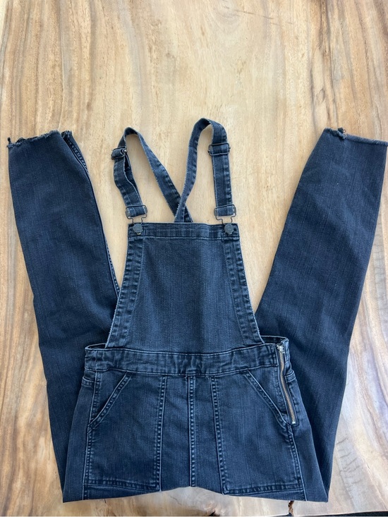Madewell Pants - madewell black denim overalls